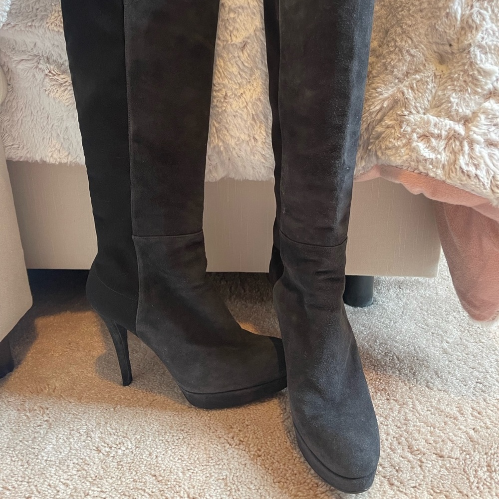 Stuart Weitzman Skyline Platform High Boots - image 1